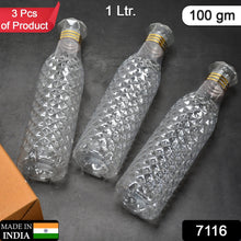Water Bottle With Diamond Cut Used By Kids, Children's ( 3 pcs ) - justgrabit.in | Just Grab It