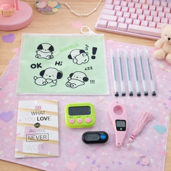 Travel & Tracking Essentials, Premium Cute Stationery Gift Combo ( 1 Set) - justgrabit.in | Just Grab It