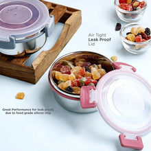 Apex Round Airtight Food Storage Container Approx 500 ml (1 Pc) - Justgrabit Inc.