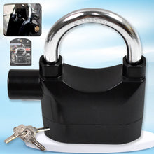 Plastic Body Waterproof Siren Alarm Smart Alarm Lock & 3 Keys (1 Set) - justgrabit.in | Just Grab It