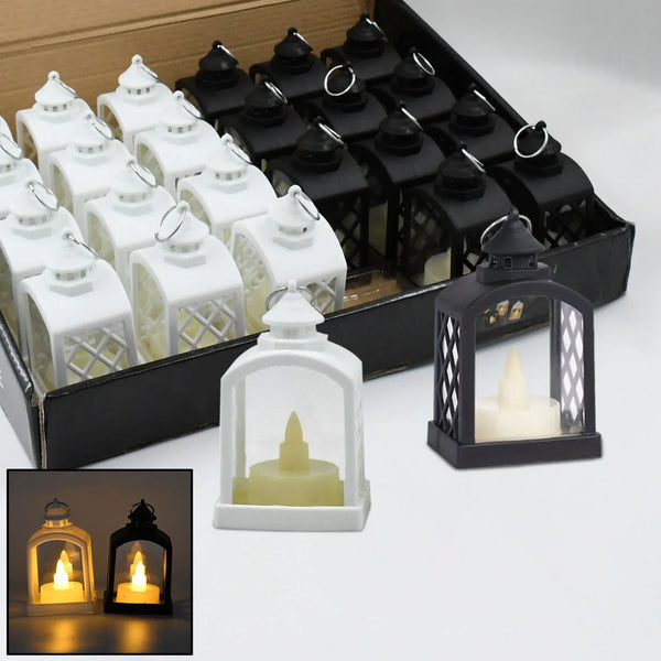 Smokeless Led Light Lantern Lamp, Diwali (24 Pcs Set) - justgrabit.in | Just Grab It