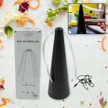 Fly Repellent Fan (Battery & USB) - Tabletop, Indoor/Outdoor, Chemical - Free - Justgrabit Inc.