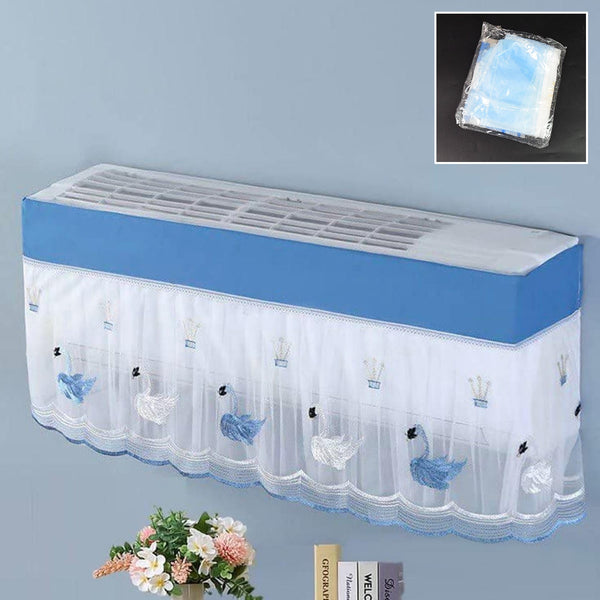 AC Air Conditioner Dust Cover – Folding Protective Cover (Approx 1 Ton) - justgrabit.in | Just Grab It