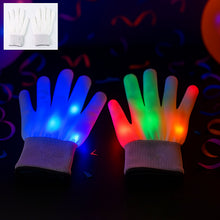 Dynamic Multi - Color Led Light - Up Glow Gloves (1 Pair) - justgrabit.in | Just Grab It