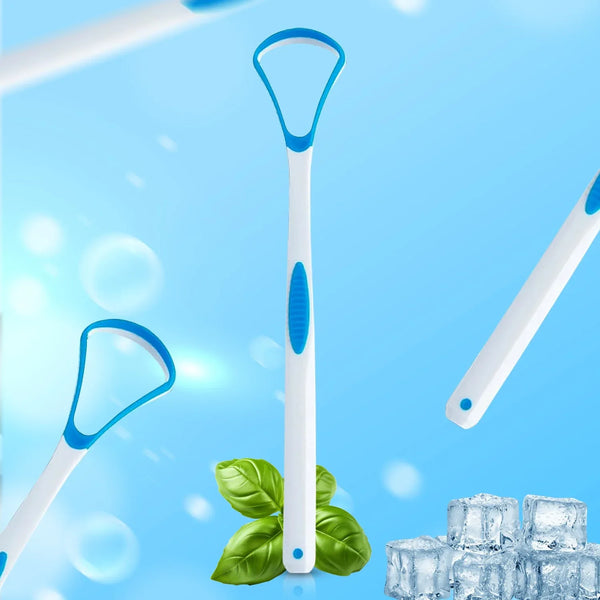 Tongue Cleaner Oral Tongue Cleaner Brush Scraper (1 Pc) - justgrabit.in | Just Grab It