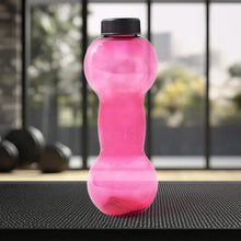 Unbreakable Plastic dumbbell Shape Water Bottle (550 ml / 1 Pc) - Justgrabit Inc.