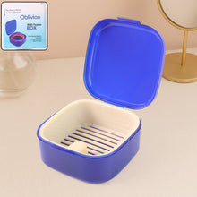 Blue Oblivion Multi - Purpose Storage Box with Lid, DENTURE CASE (1 Pc) - justgrabit.in | Just Grab It