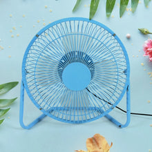 Big USB Table Desk Personal Metal Electronic Fan, Compatible with Computers, Laptops, Student Dormitory, Suitable For Office, School Use (1 Pc) - Justgrabit Inc.