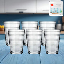 Apex Pyramid Ringo Plastic Glass – 300ml Approx | Durable, Crystal - Clear Tumbler - Justgrabit Inc.
