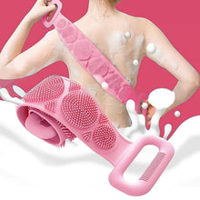 Silicone Bath Body Brush / Scrubber With Color Box (1 Pc / Mix Color) - justgrabit.in | Just Grab It