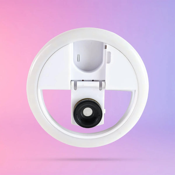 Selfie Flash Ring Light with 3 Level of Brightness (1 Pc) - Justgrabit Inc.
