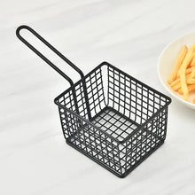frying baskets for chips Stainless Steel Snack Basket Potato Mesh Strainer Basket French Fries Food Basket Food Strainer Cooking Tools frying basket - justgrabit.in | Just Grab It