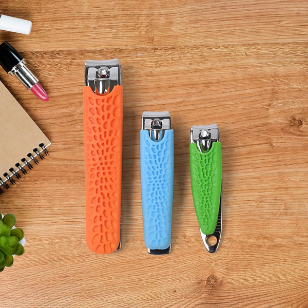 3 in 1 Nail Clipper Set, Compact Nail Cutter Big Size and Small Sizes - Justgrabit Inc.