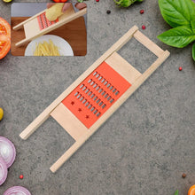 Cucumber Vegetable Slicer Salad Kitchen Wooden Shredder Cutter Grater Slicer - Justgrabit Inc.