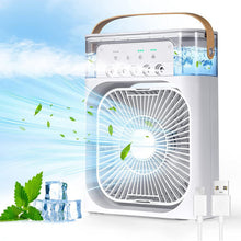 Portable Air Cooler Fan with 7 - Color Light – Personal AC Fan - justgrabit.in | Just Grab It