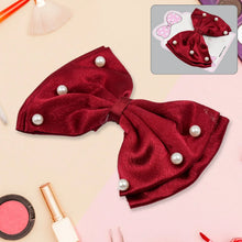 Hair Bow Knot Clip Suitable For Girls (1 Pc / Multicolour), Hair accessories - justgrabit.in | Just Grab It