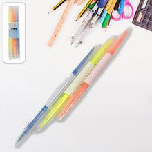Dual - Headed Highlighter 3 Colors Double head Highlighter Pen (3 Pcs Set) - justgrabit.in | Just Grab It