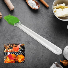 Silicone Spatula and Pastry Brush Special Brush for Kitchen Use (1 Pc / 23 Cm) - Justgrabit Inc.