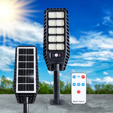 High - Powered Solar LED Street Light with Motion Sensor & Remote Control - justgrabit.in | Just Grab It