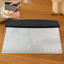 Premium Stainless Steel Dough Scraper (1 Pc) - Justgrabit Inc.