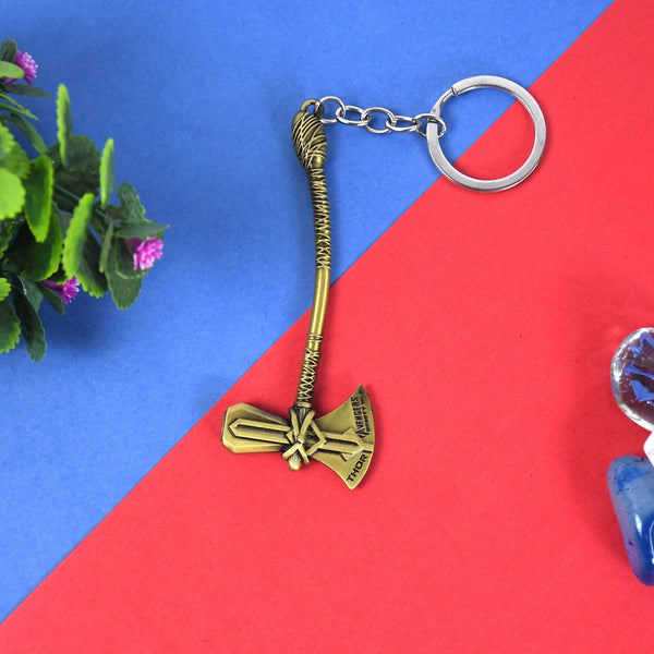 Stormbreaker Hammer Keychain: Unleash the Power of the Gods (1 Pc) - justgrabit.in | Just Grab It