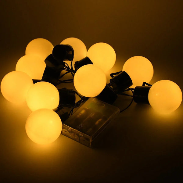 10 LED String Lights 3 Battery Operated (1 Pc / Battery Not Included) - Justgrabit Inc.