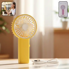 Portable USB Rechargeable Mini Handheld Fan (1 Pc) - justgrabit.in | Just Grab It