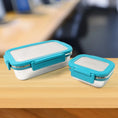 Apex Jerry Lunch Box Premium Stainless Steel Food Container (2 Pc / 700+200 ML Approx) - Justgrabit Inc.