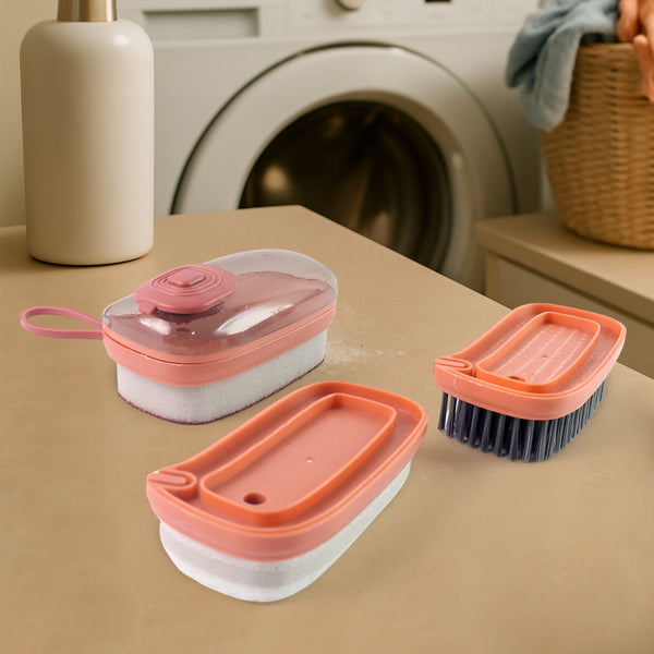 Multipurpose Hydraulic Cleaning Brush Set (3 Pc) - justgrabit.in | Just Grab It