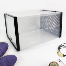 Big Plastic Stackable Shoe Storage Box (1 Pc / 37x27x19 Cm) - justgrabit.in | Just Grab It