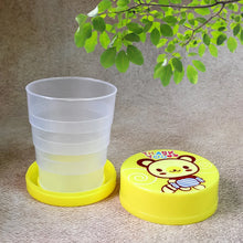 Portable Travelling Cup/Tumbler With Lid Folding / Pocket Glass for Travelling, Water Cup for Kids Walker, Folding Camping Cup with Lids Expandable Drinking Cup Folding Cup for Kids, Travel - (Pack of 1) - justgrabit.in | Just Grab It