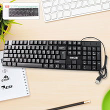 Wired USB Keyboard 104 Keys (1 Pc) - justgrabit.in | Just Grab It