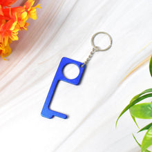 Metal Key Shape Keychain, Door Opener Tool (1 Pc) - justgrabit.in | Just Grab It