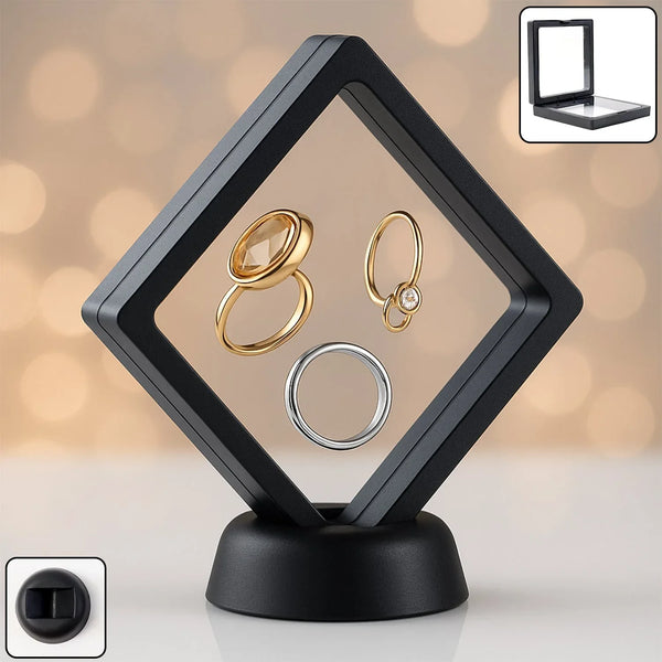 Transparent Jewellery Display Box (11x11 cm / 1 Pc) - justgrabit.in | Just Grab It