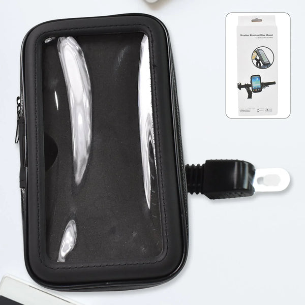 Phone Holder Case Weather Resistant Bike Mount (1 Pc) - justgrabit.in | Just Grab It