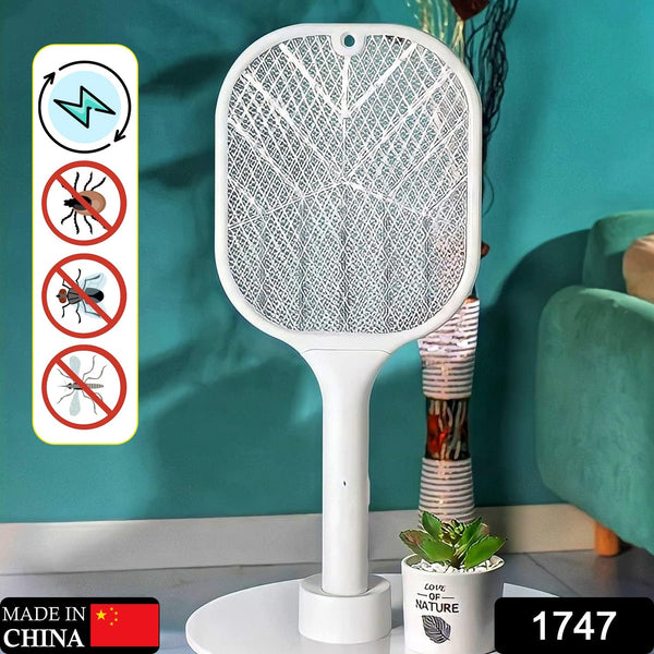 Rechargeable Mosquito Killer Racket with UV Light & USB Charging Base - justgrabit.in | Just Grab It