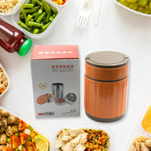 Leak - proof Thermos Flask For Hot Food, Warm Soup Cup, Vacuum Insulated Lunch Box, Food Box for Thermal Container For Food Stainless Steel - justgrabit.in | Just Grab It