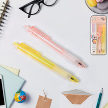 Lightweight Ball Point Pen, Smooth Writing Black Ball Pens (2 Pc Set) - justgrabit.in | Just Grab It