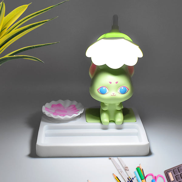 Cute Lovely Cartoon With Base LED Desk Light (1 Pc) - justgrabit.in | Just Grab It