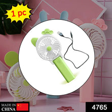 Mini Cartoon Style Fan used in all kinds of places including household and many more for producing fresh air purposes.(Battery Not Include) - Justgrabit Inc.