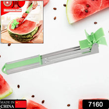 Stainless Steel Washable Watermelon Cutter – Windmill Slicer & Peeler - Justgrabit Inc.