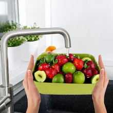 Multipurpose Small Plastic Kitchen Basket, Vegetables and Fruits Washing, Basket (20x17 Cm) - Justgrabit Inc.
