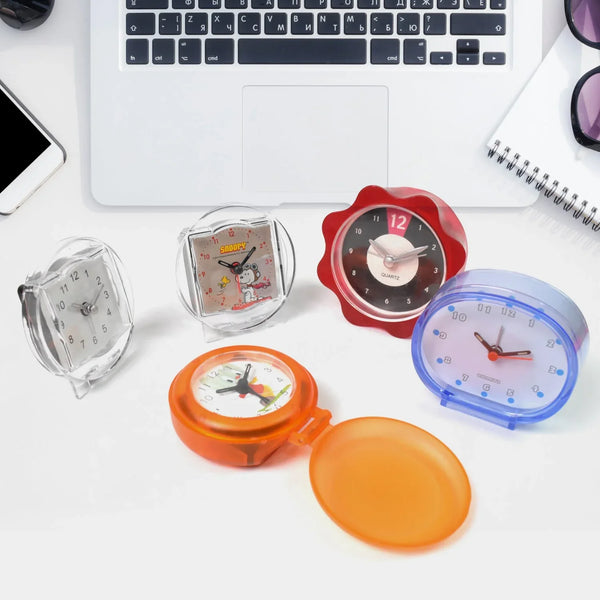 Small Wall Clock & Table Clocks For Every Room (Mix Design 1 Pc) - justgrabit.in | Just Grab It
