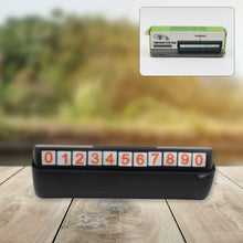 Temporary Car Parking Mobile Number Display with Magnetic Numbers Stickers (1Pc)  - Justgrabit Inc.