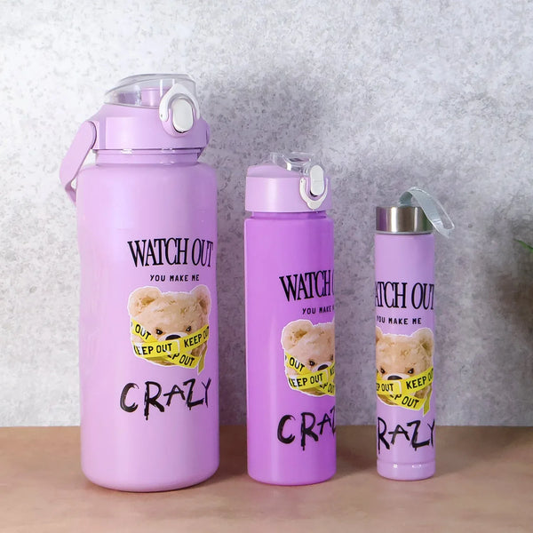 Premium Water Bottles – 2000ML + 900ML + 300ML - (Set) - justgrabit.in | Just Grab It