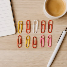 Vinyl-Coated Paper Clips - (10 Pc / Set) - Justgrabit Inc.