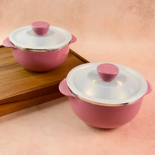 Apex Premium Plastic Serving Bowl Set with Lids (2 Pc) - Justgrabit Inc.
