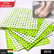 Bath Anti - Slip Mat – Prevent Slippery Surfaces While Bathing (Pack of 6) - justgrabit.in | Just Grab It