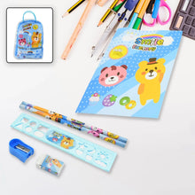 Stationery Kit for Kids - Stationery Set (6 Pcs Set / Mix Design) - Justgrabit Inc.