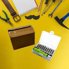 32 In 1 Mini Screwdriver Bits Set With Magnetic Flexible Extension Rod For Home Appliance, Laptop, Mobile and Computer Repairing - justgrabit.in | Just Grab It